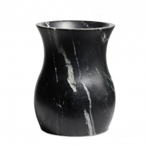 Sona Vase Black Marble