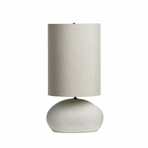 Allura Table Lamp White Speckled Ceramic