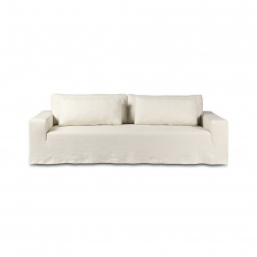 Ostend Outdoor Slipcover Sofa 96" Bombay Flax