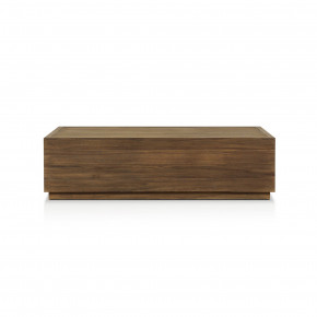 Messo Outdoor Coffee Table Stained Toasted Brown-FSC