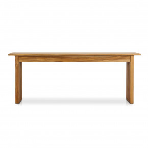 Chapman Outdoor Console Table Natural Teak FSC