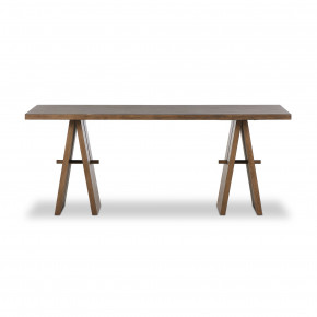 Wylie Desk Rustic Grey Veneer