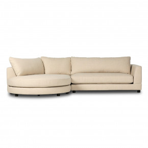 Sylvan 2-Piece Sectional Irving Flax Left Arm Facing