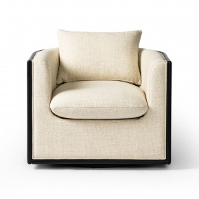 June Swivel Chair Thames Cream