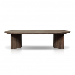 Paden Outdoor Coffee Table Stained Toasted Brown FSC