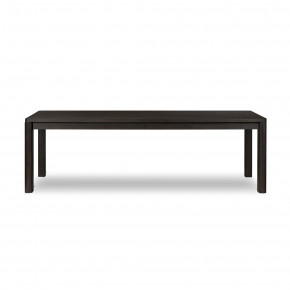 Noeline Extension Dining Table Cracked Smoked Black Veneer