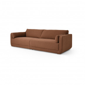 Toland 2 Pc Sectional 105" Bartin Rust