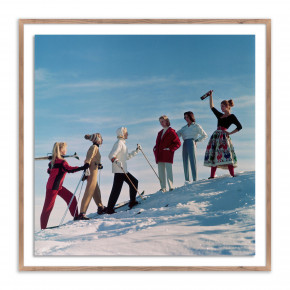 Skiing Party by Getty Images