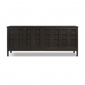 Alessio Sideboard Smoked Black