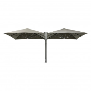 Shadowspec Unity Outdoor Duo Umbrella Alpine Stone 10'