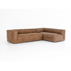 Nolita 2 Pc Left Arm Facing Sectional Natural Washed Sand