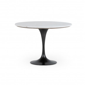 Powell Bistro Table 42" White Marble
