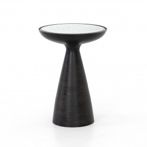 Marlow Mod Pedestal Table Brushed Bronze