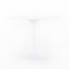 Simone Bistro Table White Aluminum