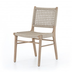 Delmar Outdoor Dining Chair Washed Brown