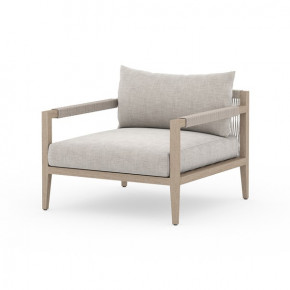 Sherwood Outdoor Chair Brown/Stone Grey