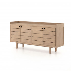 Lula Outdoor Sideboard Washed Brown
