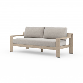 Monterey Outdoor Sofa 74" Brown/Stone Grey