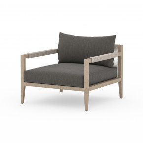 Sherwood Outdoor Chair Brown/Charcoal