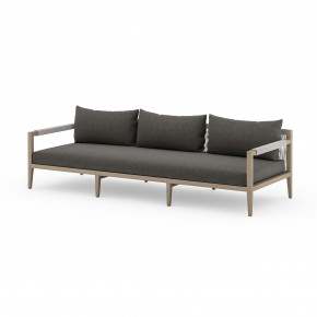 Sherwood Outdoor Sofa 93" Brown/Charcoal