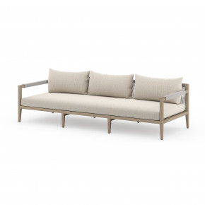 Sherwood Outdoor Sofa 93" Brown/Faye Sand