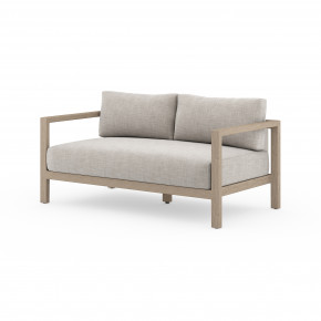 Sonoma Outdoor Sofa 60" Brown/Stone Grey