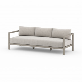 Sonoma Outdoor Sofa 88" Grey/Stone Grey