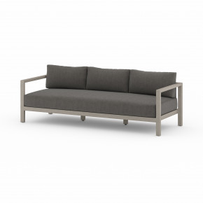 Sonoma Outdoor Sofa 88" Grey/Charcoal