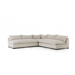 Grant 3 Pc Sectional Ashby Oatmeal