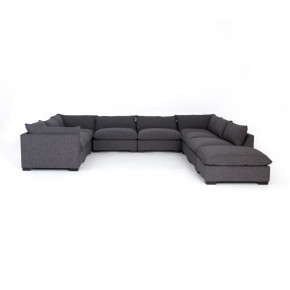 Westwood 8 Pc Sectional W/ Ottoman Bennett Charcoal