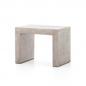 Parish Side Table Grey Concrete