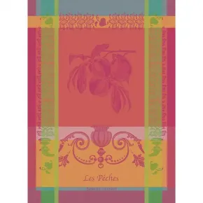 Les Peches Rose Kitchen Towel 22" x 30"