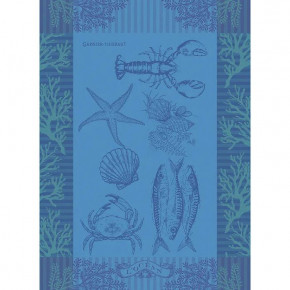 L'Ocean Bleu 100% Cotton Kitchen Towel 22" x 30"