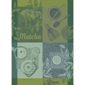 Matcha Vert 100% Cotton Kitchen Towel 22" x 30"