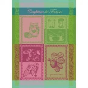 Confiture De Fraises Printemps Kitchen Towel 22" x 30"