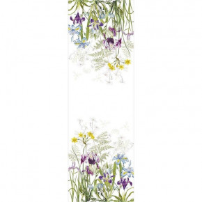 Iris D'Hiver Blanc Runner 20" x 61"