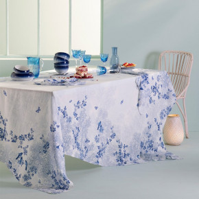 Voliere Blue Table Linens