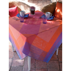 Mille Couleurs Soleil Coated Cotton Custom Tablecloth