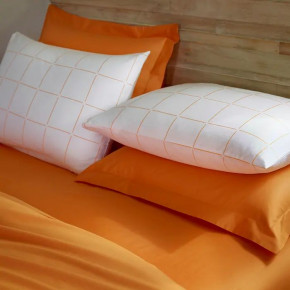 Vendee Tangerine Two King Pillow Shams