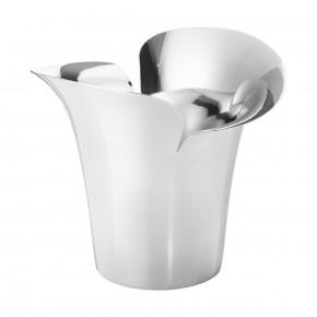 Bloom Botanica Flower Pot, Small, Mirror Polished Stainless Steel
