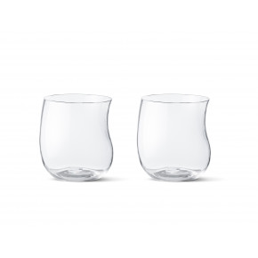 Cobra Tumbler Set Glass Crystal 6.8 In, Set Of Two