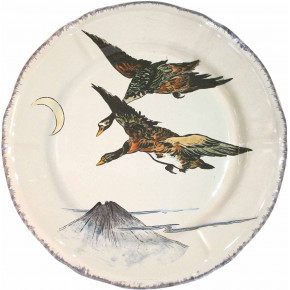 Grands Oiseaux Luncheon Plate Ducks In Flight 10 1/4" Dia