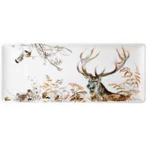 Sologne Oblong Serving Tray Stag 14 3/16x6 1/8"