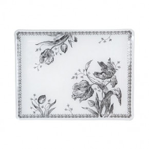 Tulipes Noires Butter tray - Tulipes - 17,8x13,5 cm