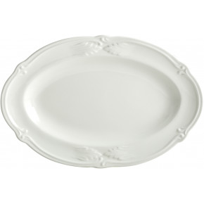 Rocaille White Pickle Dish 9" Long