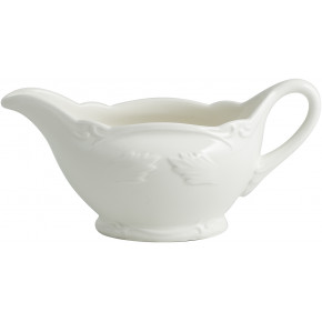 Rocaille White Sauce Boat 10 1/4" x 11" - 9 1/2 Oz