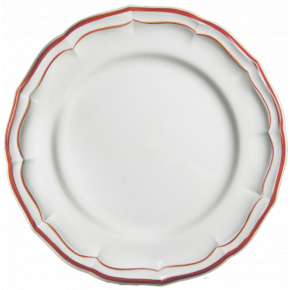 Filet Red Oval Platter 16" Dia