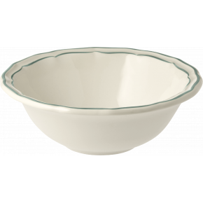 Filet Earth Grey Cereal Bowls XL 7" Dia - 10 Oz - H 2 1/2", Set of 2