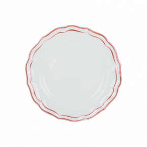 Filet Coral Canape Plate 6 1/2" Dia