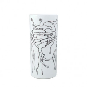 La Prestic Ouiston Cylinder Vase, Spray Me 3 9/16" x 7 7/8"